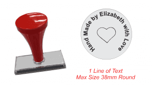 MR38 Round Stamp 38 mm