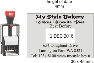 RS2360 Heavy Duty Dater