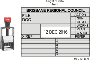 RS2860 Heavy Duty Dater