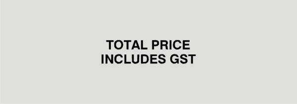 Q1634 - Total Price Includes GST