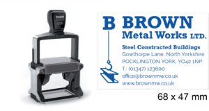 Trodat 5208 Heavy Duty 68 x 47 mm